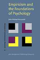 Empiricism And The Foundations Of Psychology Kuczynski Johnmichael