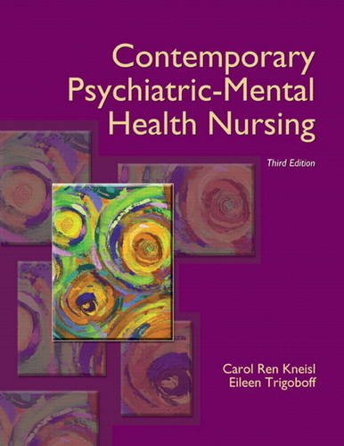 Contemporary Psychiatricmental Health Nursing 3e Kneisl Trigoboff