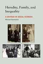 Heredity Family And Inequality A Critique Of Social Sciences Beenstock