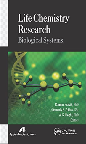 Life Chemistry Research Biological Systems 1st Edition Roman Joswik