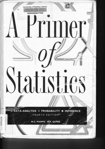 A Primer Of Statistics Fourth Mary Phipps Malcolm Quine