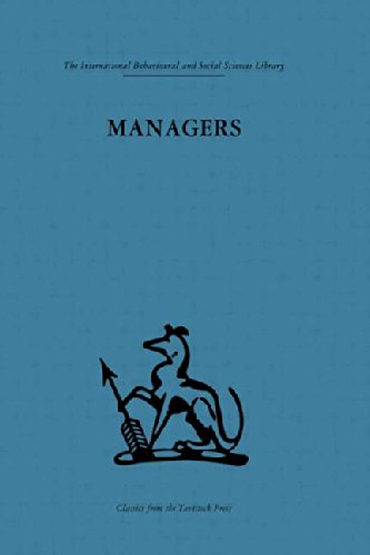 International Behavioural And Social Sciences Library Managers Personality Performance Reprint Kenn Rogers
