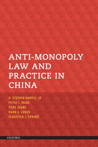 Antimonopoly Law And Practice In China 1st Edition H Stephen Harris
