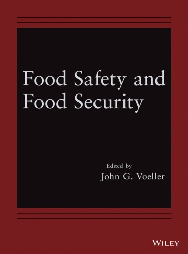 Food Safety And Food Security Voeller John G
