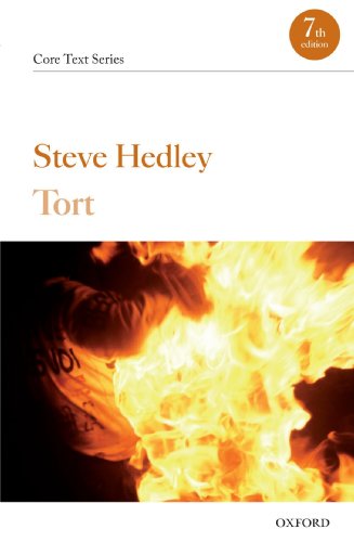 Tort 7th Edition Stephen Hedley