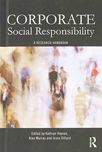 Corporate Social Responsibility A Research Handbook Jesse Dillard