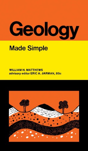 Geology The Made Simple Series Matthews William H