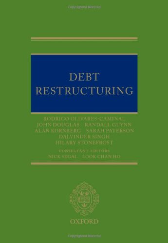 Debt Restructuring 1st Edition Rodrigo Olivarescaminal John Douglas