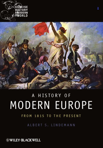 A History Of Modern Europe From 1815 To The Present 1st Edition Lindemann