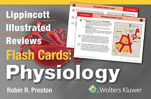 Lippincott Illustrated Reviews Flash Cards Physiology 1 Box Flc Robin R Preston Phd