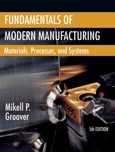 Fundamentals Of Modern Manufacturing Materials Processes And Systems 5th Edition Mikell P Groover
