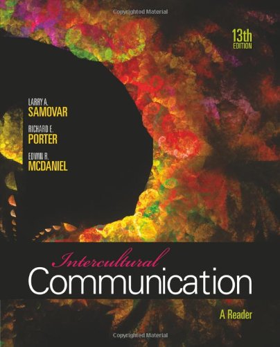 Intercultural Communication A Reader 13th Edition Larry A Samovar