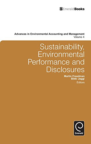 Sustainability Environmental Performance And Disclosures Marty Freedman