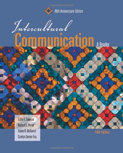 Intercultural Communication A Reader 14th Edition Larry A Samovar