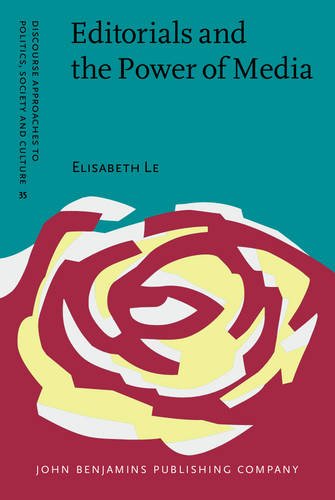 Editorials And The Power Of Media Interweaving Of Sociocultural Identities Elisabeth Le