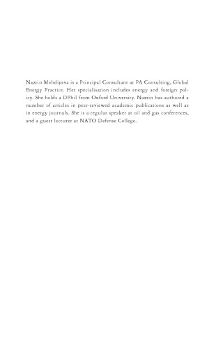 Power Games In The Caucasus Azerbaijans Foreign And Energy Policy Towards The West Russia And The Middle East Mehdiyeva