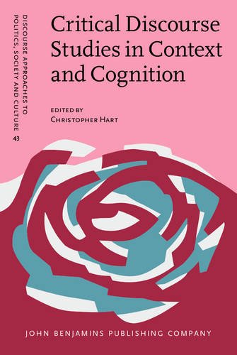 Critical Discourse Studies In Context And Cognition Christopher Hart Ed