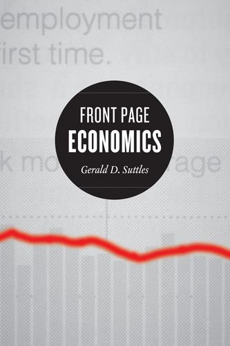 Front Page Economics Gerald D Suttles Mark D Jacobs