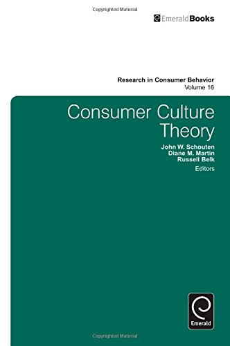 Consumer Culture Theory John Schouten John Schouten Diane Martin