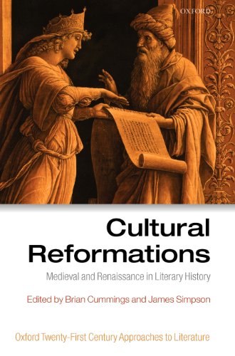 Cultural Reformations Medieval And Renaissance In Literary History 1st Edition Brian Cummings