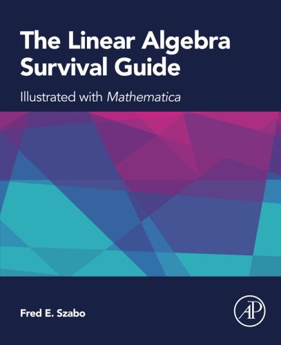 The Linear Algebra Survival Guide Illustrated With Mathematica 1st Edition Fred Szabo