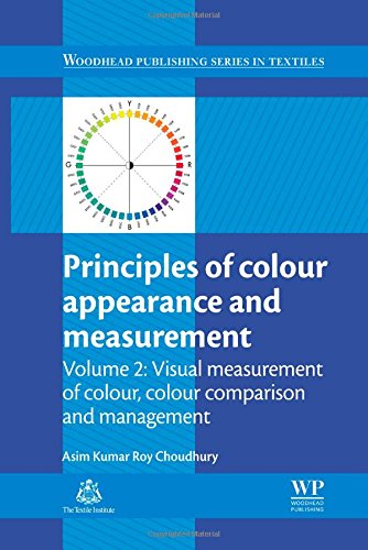 Principles Of Colour And Appearance Measurement Volume 2 Visual Measurement Of Colour Colour Comparison And Management 1st Edition Asim Kumar Roy Choudhury