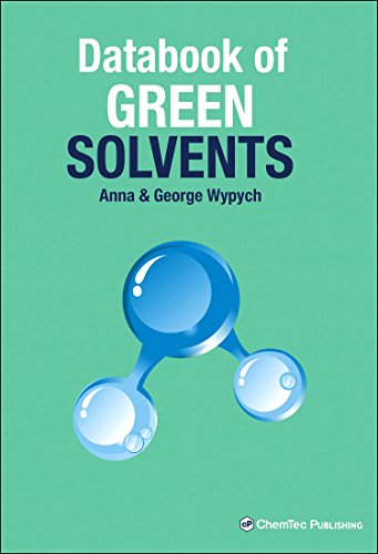Databook Of Green Solvents 1st Edition George Wypych