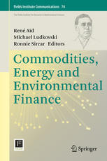 Commodities Energy And Environmental Finance 1st Edition Ren Ad