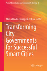Transforming City Governments For Successful Smart Cities 1st Edition Manuel Pedro Rodrguezbolvar Eds