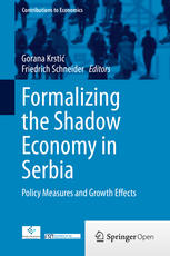 Formalizing The Shadow Economy In Serbia Policy Measures And Growth Effects 1st Edition Gorana Krsti