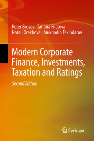 Modern Corporate Finance Investments Taxation And Ratings 2nd Edition Peter Brusov