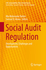Social Audit Regulation Development Challenges And Opportunities 1st Edition Mia Mahmudur Rahim