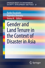 Gender And Land Tenure In The Context Of Disaster In Asia 1st Edition Kyoko Kusakabe