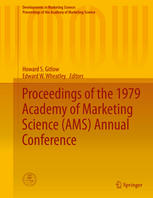 Proceedings Of The 1979 Academy Of Marketing Science Ams Annual Conference 1st Edition Howard S Gitlow