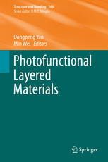 Photofunctional Layered Materials 1st Edition Dongpeng Yan Min Wei Eds