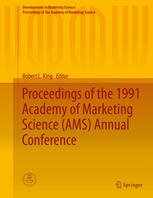 Proceedings Of The 1991 Academy Of Marketing Science Ams Annual Conference 1st Edition Robert L King Eds