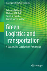 Green Logistics And Transportation A Sustainable Supply Chain Perspective 1st Edition Behnam Fahimnia