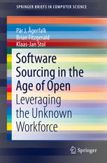 Software Sourcing In The Age Of Open Leveraging The Unknown Workforce 1st Edition Pr J Gerfalk