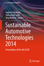 Sustainable Automotive Technologies 2014 Proceedings Of The 6th Icsat 1st Edition Ingemar Denbratt