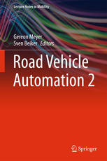 Road Vehicle Automation 2 1st Edition Gereon Meyer Sven Beiker Eds
