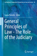 General Principles Of Law The Role Of The Judiciary 1st Edition Laura Pineschi