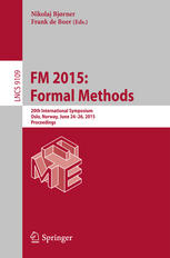 Fm 2015 Formal Methods 20th International Symposium Oslo Norway June 2426 2015 Proceedings 1st Edition Nikolaj Bjrner