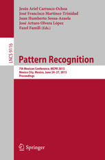 Pattern Recognition 7th Mexican Conference Mcpr 2015 Mexico City Mexico June 2427 2015 Proceedings 1st Edition Jess Ariel Carrascoochoa