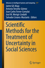 Scientific Methods For The Treatment Of Uncertainty In Social Sciences 1st Edition Jaime Gilaluja