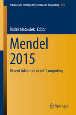 Mendel 2015 Recent Advances In Soft Computing 1st Edition Radek Matouek Eds