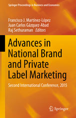 Advances In National Brand And Private Label Marketing Second International Conference 2015 1st Edition Francisco J Martnezlpez