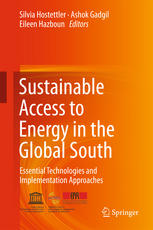 Sustainable Access To Energy In The Global South Essential Technologies And Implementation Approaches 1st Edition Silvia Hostettler