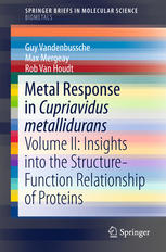 Metal Response In Cupriavidus Metallidurans Volume Ii Insights Into The Structurefunction Relationship Of Proteins 1st Edition Guy Vandenbussche
