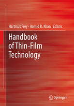Handbook Of Thinfilm Technology 1st Edition Hartmut Frey Prof Dr