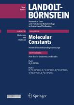 Nonlinear Triatomic Molecules Part 1 1st Edition G Guelachvili Eds